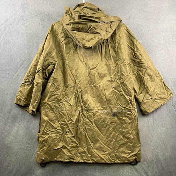 Zara Basic Outerwear Full Zip Hooded Parka Inditex Cargo 3/4 sleeve NN-03 - Picture 6 of 15